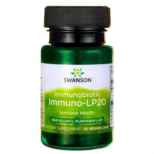 WYPRRZEDAŻ SWANSON Probiotyk Immuno-LP20 Immunobiotyk 50mg 30kap
